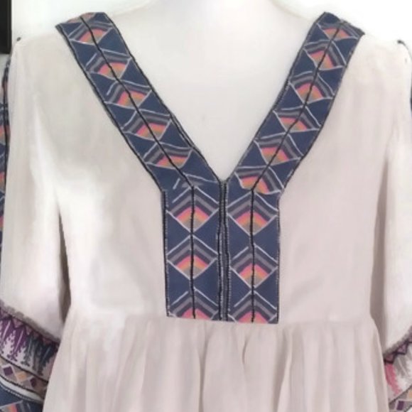 Free People Flowy Boho Top - Picture 2 of 7